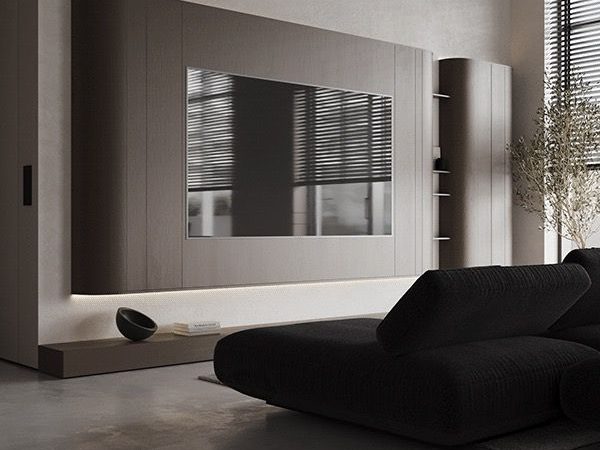 Pomysł na ścianę telewizyjną - jak ją zaaranżować?